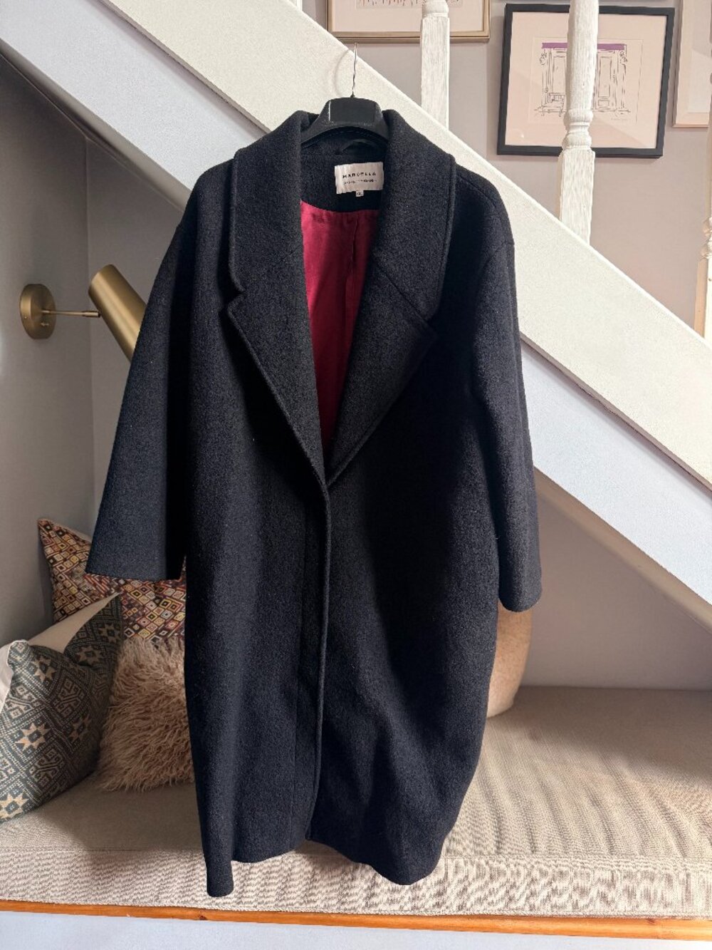 Marcella NYC Elizabeth Coat (Black XXXL)